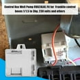 thumbnail image 6 of Aniceparthy Well Pump Relay, Control Box Fit for Franklin Control Boxes 5 to 15hp, 230 Volts and Others Conventional Well Pump Control Box, Replace 155031102 155031110 305213902, 6 of 6