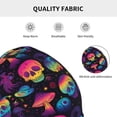 thumbnail image 4 of KLL Skull mushroom colorful Winter Fall Beanie Knit Hats for Men & Women - Warm & Soft Stylish Toboggan Caps for Cold Weather, 4 of 6