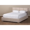 thumbnail image 3 of Baxton Studio Sophie Modern and Contemporary Upholstered Platform Bed, Multiple Sizes, Multiple Colors, 3 of 5