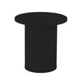 thumbnail image 6 of Small 15.7" Round Side Table Circle End Table Nightstand Farmhouse for Small Spaces Living Room,Bedroom(Black), 6 of 8