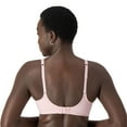thumbnail image 2 of Bali® One Smooth U® Ultra Light Convertible Full-Coverage Bra 3439 Color: Currant Purple Size: 42 C, 2 of 4