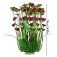 thumbnail image 2 of XIANXIAN Aquarium Artificial Water Plants Fish Tank Decoration Aquarium Landscaping Artificial Water Water Plastic Water Decoration Seagrass, 2 of 5