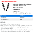 thumbnail image 2 of Front Strut Assembly Set - Compatible with 2012 - 2015 Ram C/V 2013 2014, 2 of 2