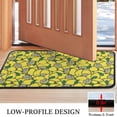 thumbnail image 3 of Yellow Lemon Fruit Slices Door Rugs,Washable Non Slip Door Mats Indoor,Decorative Door Mats,Entry Mat Indoor for Entrance,Bedroom,Kitchen,Bathroom,30"x17", 3 of 6