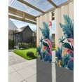 thumbnail image 3 of nqOlkjepod Outdoor Curtains for Patio Waterproof, Summer Tropical Leaves Outdoor Privacy Panels Grommet, Farmhouse Botanical Plants Blackout Outside Curtains for Porch/Cabana 54"x95", 1 Panel, 3 of 8