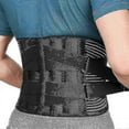 thumbnail image 1 of Cinturón ortopédico de soporte lumbar para la espalda, corrector de postura para hombres y mujeres, descompresión de columna vertebral, entrenador de cintura, alivio del dolor, Jdw DJR, 1 of 5