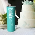 thumbnail image 2 of Bride Tumbler for Bride To Be,Double Wall Stainless Steel Vacuum Insulated Water Botter Cups- Gifts for Bridal Shower,Bachelor Party,Bachelorette,Engagement,Wedding(20 oz, bride), 2 of 5