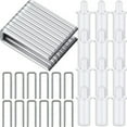 thumbnail image 1 of LOVEVER40pcs Shutter Repair Kit Plantation Shutter Staples Shutter Pins Louver Staples for Shutters, 1 of 6