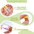 thumbnail image 3 of Uxcell 10Pcs Mini Frascos de Vidrio con Tapas, 10ml Frascos Transparentes Pequeños Vacíos para Manualidades DIY Decoraciones de Fiesta de Boda, 3 of 7