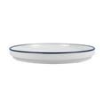 thumbnail image 5 of Mainstays Blue Rim grès solide assiette à salade, 5 of 5
