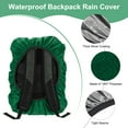thumbnail image 2 of Uxcell Waterproof Backpack Rain Cover, 75L-85L Backpack Cover, Bag Rain Cover with Reflective Strap [Postal Green], 2 of 8