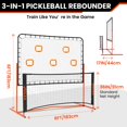 thumbnail image 2 of Equipo de entrenamiento para pickleball Rebounder Fraxa con minired, 2 of 7