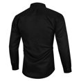 thumbnail image 3 of Beugl Mens Shirts Clearance, Men's Casual Fashion Long Sleeve Button Down Shirts Golf Shirts for Men, Polo Shirts for Men Black XXXXXL, 3 of 3