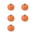 thumbnail image 2 of BUTASY Fall Pumpkin Decorations for Home-5Pcs Realistic Plastic Pumpkins for Indoor Outdoor Thanksgiving Centerpieces Party Decor, 2 of 7