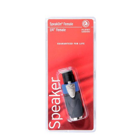 Speakon Adapter - D'Addario Planet Waves Speakon Female - 1/4