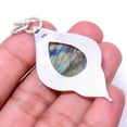 thumbnail image 2 of Labradorite - Madagascar Gemstone 925 Sterling Silver Pendant 2.34" P_9398_195_5, 2 of 2