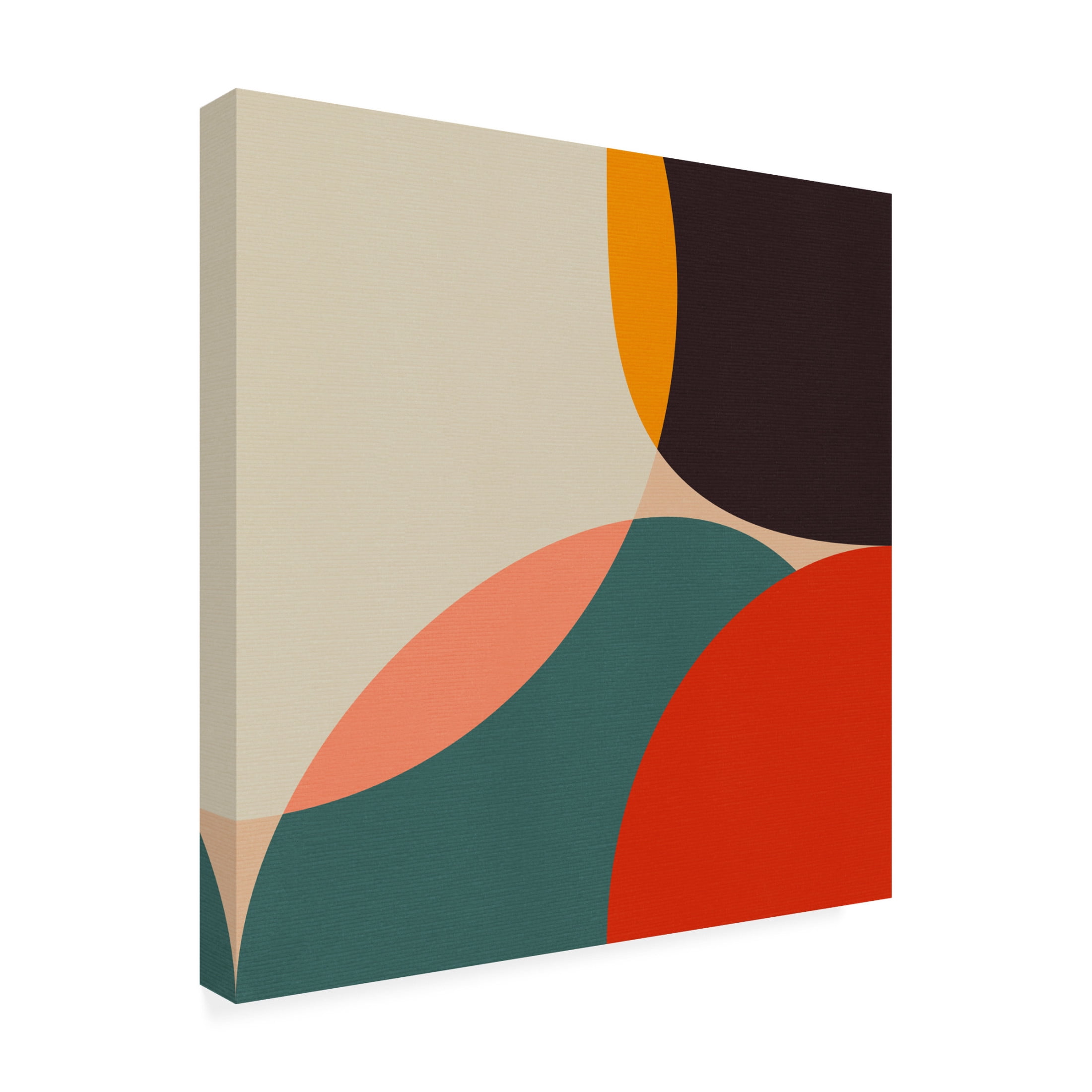 Trademark Fine Art Ana Rut Bre Bauhaus Modern Bold 4 Canvas Wall Art