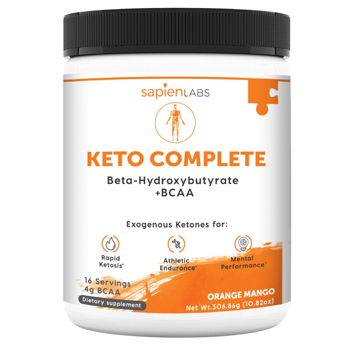 Keto Supplement - Exogenous Ketones (BHB) + 4g BCAA ...