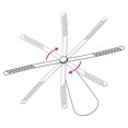 thumbnail image 4 of Ventilador, ventilador repelente de moscas, atrapamoscas eléctrico portátil, diseño revolucionario, 4 of 7