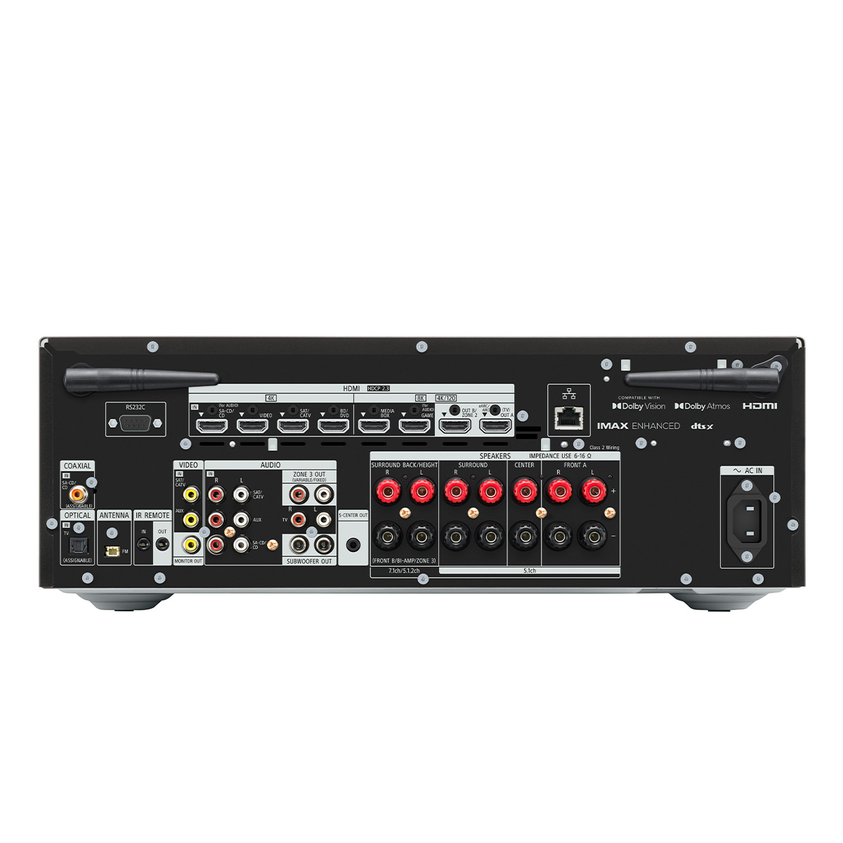 Sony STR-AZ1000ES 7.2 Channel 8K AV Receiver with AudioQuest SKY 3m HDMI Cable