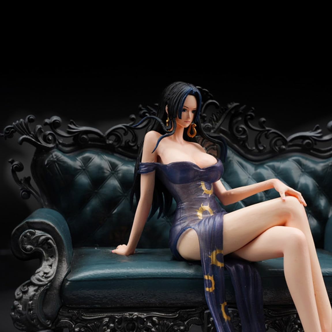 New Boa Hancock (sofa Ver) Character Anime Model Statue Action Figures Desktop Ornament Popular Decorations Fan Souvenirs Creative Gift Collectable