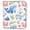 Whale Pattern, variant on Hedgehog Pattern Small Rfid Women Wallet Bifold Zipper Coin Pocket Leather Compact Cash Credit Card Holder Travel Wallet for Female Ladies 1 ID Window 6 Card Slots