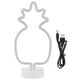 thumbnail image 1 of Luz de neón, Tabletop Neon Sign Light Lámpara de Noche de Forma única con Base de Soporte para Sala de Estar Dormitorio, 1 of 14