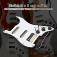 thumbnail image 2 of SSH-Coil Protection Électrique pour Guitare 2 Mini Humbucker + 1Humbucke+Silence Switch Pré-Câblée, 2 of 7