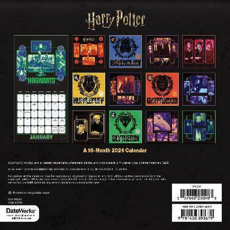 2024 Harry Potter Wall Calendar: Trends International: 9781438893686:  : Books
