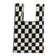 thumbnail image 1 of Gebreide Dambord Dames Handtas Tote Portemonnee voor Reizen Dames Meisjes Blanco negro Colcomx Bolsos de hombro para mujer, 1 of 7