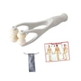 thumbnail image 3 of TISHITA Finger Massager Roller Hand Massage Roller Tools for Hands Palm Muscle Relax Gray, 3 of 8
