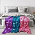 thumbnail image 7 of Yibo Best Friend Birthday Gifts for Women Unique Female Friendship Gifts for Bestie Fleece Throw Blanket (Seablue), 7 of 7