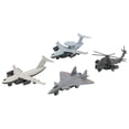 thumbnail image 4 of Toy Airplane Alloy Set Of 4 Military Planes And Airplane Toys For Keeping The Kids CREATIVE Toys Airplane For Boys Age 4-7 Birthday Party Favor Toys, 4 of 8