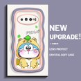 thumbnail image 1 of Funda de teléfono para Samsung galaxy S10 4G S10 Plus funda protectora HP lindo patrón Doraemon patrón colorido borde suave transparente funda de teléfono a prueba de golpes simples casos transparente, 1 of 4