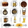 thumbnail image 3 of Décoration de Bureau Oktoberfest Table de Fête Décoration Ruche Chopes de Bière Fûts Ruche Décoration, 3 of 4