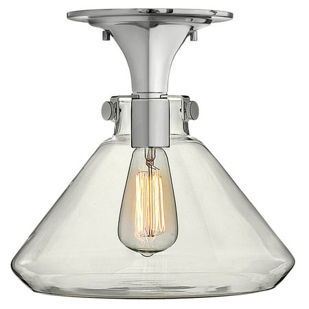 Congress Congress Semi Flush - Hinkley Lighting-3147CM-Congress - One Light Flush Mount Chrome