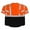 Orange&Black 3Packs, variant on Construction Shirts Class 3 High Visibility Shirts for Men, Hi Vis Reflective Safety Shirts for Men Women, Work Shirts with Short Sleeves, Breathable, DX-(Yellow/Black) 5XL