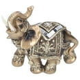 thumbnail image 3 of FAGINEY Elephant Figurine, Elephant Decor Figurine, Resin For Office Home, 3 of 8