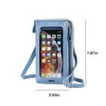 thumbnail image 3 of Teissuly Barrier TouchScreen Phone Bag Small Crossbody Shoulder Handbag Women's Crossbody Coin Purse Phone Bag, 3 of 7