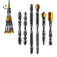 thumbnail image 4 of BTOER 1pcs PH2 Magnetic Screwdriver Bit Double Head PH2 Screwdriver Bits With Magnetic Ring Electric Screw Driver 65-110mm, 4 of 7