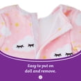 thumbnail image 4 of My Life As Clouds Pajama Fashion Set for 18-Inch Dolls, 3 Pieces, 4 of 9