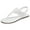 WHITE/GLITTER, variant on Women Rhinestone Sandals Summer Flat Sandal Ankle Strap Shoes Casual Beach Shoes