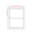 thumbnail image 3 of Seitruly Papel térmico Etiqueta de impresora térmica Etiquetas de envío Pegatinas térmicas Impresión transparente Papel de recibo térmico para Kits de mantenimiento de impresoras Tipo3, 3 of 6