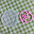thumbnail image 4 of Sinyiin Silicone Pendant Mold Heart Shape Hand-Making Jewelry Tools Keychain Decorations, 4 of 16