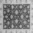 thumbnail image 1 of Ahgly Company Indoor Square Oriental Gray Traditional Area Rugs, 7' Square, 1 of 4