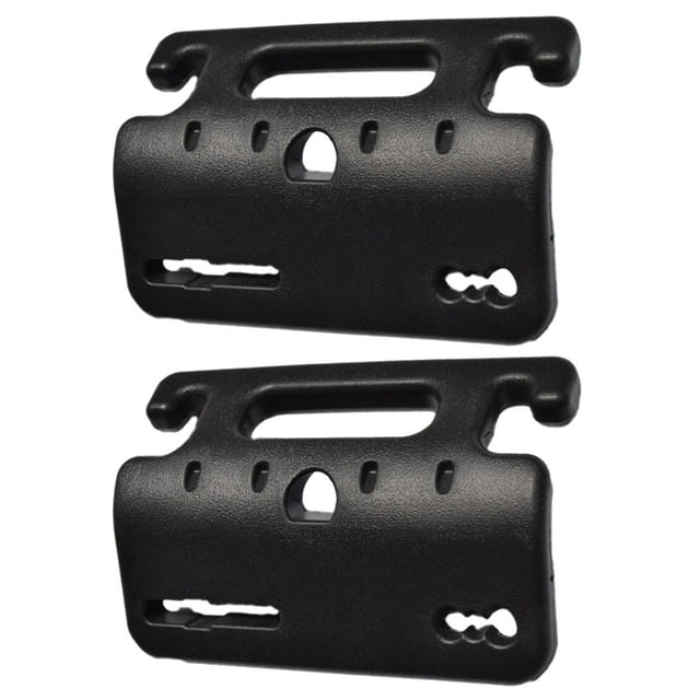 2pcs Poignée de Main Auto Poignée de Siège Arrière Voiture Appuie-Tête Crochets Grab Bar (Noir)