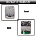 thumbnail image 4 of SIELUNO Overhead Consoles Fits for Kia Carnival 2008,Overhead Dome Light Console Storage,OEM: 92810-4D100,92810-4D000, 4 of 6