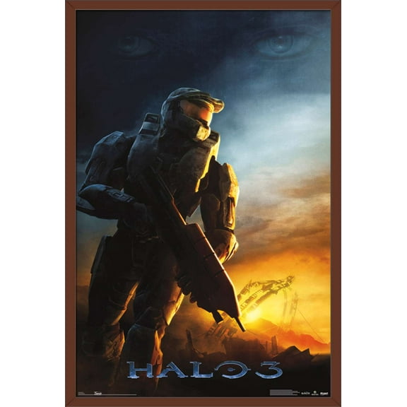 Halo 3 - Awakening Wall Poster, 22.375" x 34", Framed