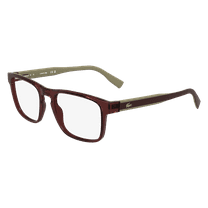 Lacoste L2972 601 Men's Transparent Burgundy Full Rim Eyeglasses