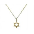 thumbnail image 1 of Necklace Star Of David, Star Of David , Gold Plated, Rose 13 Mm -baa, 1 of 4